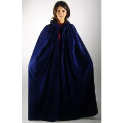Leonardo Carbone Velvet Cloak Ilja Blue