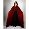 Leonardo Carbone Velvet Cloak Lily Red
