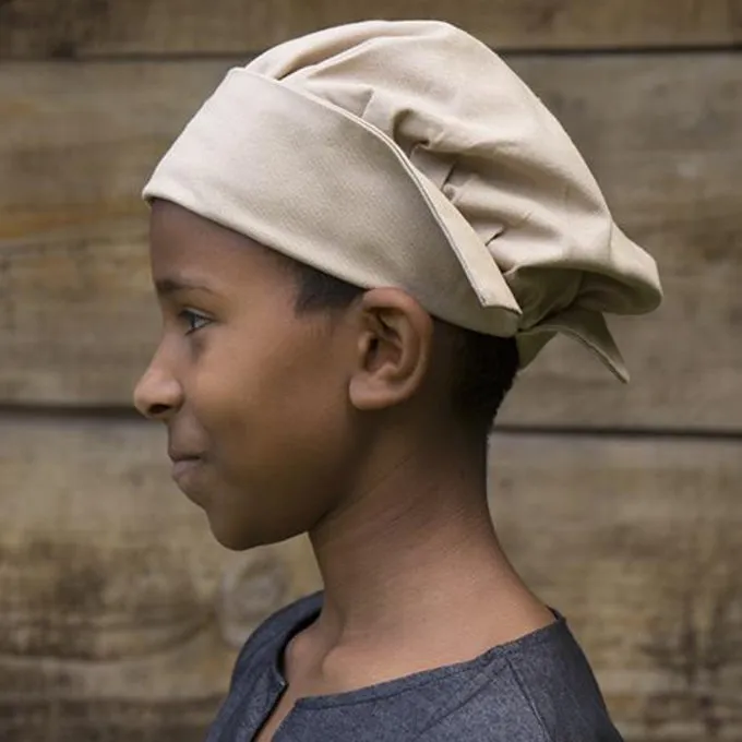 Epic Armoury Venetian Cap For Kids, Beige 5 Epic Armoury Venetian Cap For Kids, Beige - Image 5