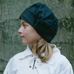 Epic Armoury Venetian Cap For Kids, Black