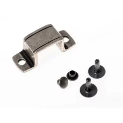 Viking Bag Strap Fitting, Silvered