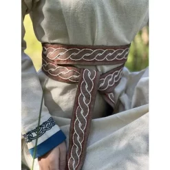 Leonardo Carbone Viking Belt Elina, Brown 5 Leonardo Carbone Viking Belt Elina, Brown -Medieval Clothing Sales Store viking belt elina brown 1