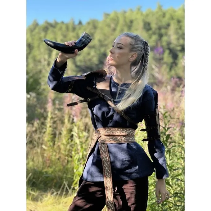 Leonardo Carbone Viking Belt Elina, Brown 1 Leonardo Carbone Viking Belt Elina, Brown