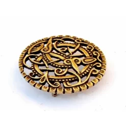 Viking Belt Fitting Pitney, Brass