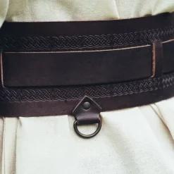 Leonardo Carbone Viking Belt Sigrid, Dark Brown 10 Leonardo Carbone Viking Belt Sigrid, Dark Brown -Medieval Clothing Sales Store viking belt sigrid dark brown 4