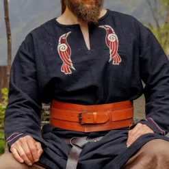 Leonardo Carbone Viking Belt Sigrid, Light Brown -Medieval Clothing Sales Store viking belt sigrid light brown 5