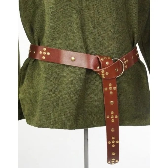 Leonardo Carbone Viking Belt Snorre, Brown 2 Leonardo Carbone Viking Belt Snorre, Brown - Image 2