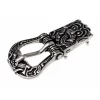 Viking Buckle Birka, Silvered