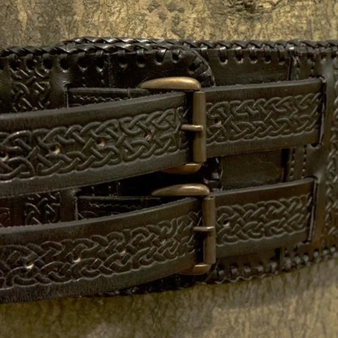 Epic Armoury Waist Belt Celtic Knots, Black 2 Epic Armoury Waist Belt Celtic Knots, Black - Image 2