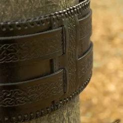 Epic Armoury Waist Belt Celtic Knots, Black 8 Epic Armoury Waist Belt Celtic Knots, Black -Medieval Clothing Sales Store waist belt celtic knots black 2