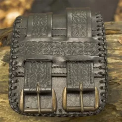 Epic Armoury Waist Belt Celtic Knots, Black 9 Epic Armoury Waist Belt Celtic Knots, Black -Medieval Clothing Sales Store waist belt celtic knots black 3