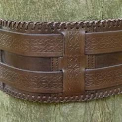 Epic Armoury Waist Belt Celtic Knots, Brown 9 Epic Armoury Waist Belt Celtic Knots, Brown -Medieval Clothing Sales Store waist belt celtic knots brown 3