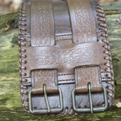 Epic Armoury Waist Belt Celtic Knots, Brown 11 Epic Armoury Waist Belt Celtic Knots, Brown -Medieval Clothing Sales Store waist belt celtic knots brown 5