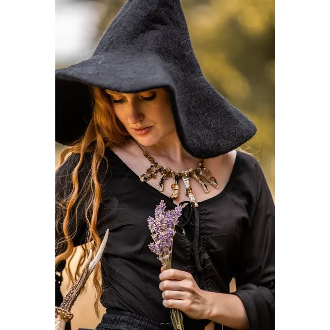 Leonardo Carbone Witch Hat, Black 5 Leonardo Carbone Witch Hat, Black - Image 5