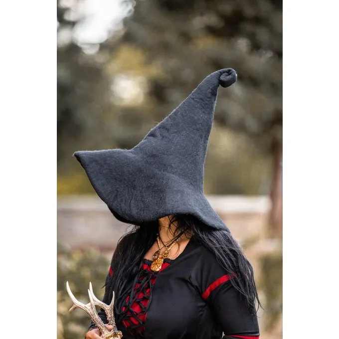 Leonardo Carbone Witch Hat, Black 6 Leonardo Carbone Witch Hat, Black - Image 6