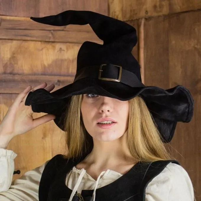 Rawblade Witch Hat Morgana, Black 1 Rawblade Witch Hat Morgana, Black