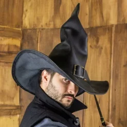 Rawblade Witch Hat Morgana, Deluxe, Black