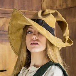 Rawblade Witch Hat Morgana, Light Brown