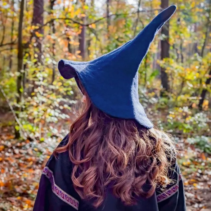 Leonardo Carbone Witches Hat, Blue 5 Leonardo Carbone Witches Hat, Blue - Image 5