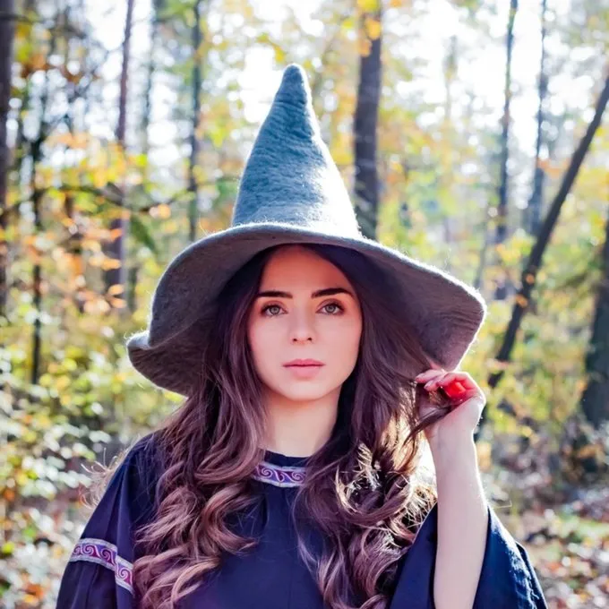 Leonardo Carbone Witches Hat, Grey 6 Leonardo Carbone Witches Hat, Grey - Image 6