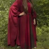 Epic Armoury Wool Travelers Cloak Red