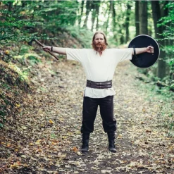 Leonardo Carbone Woolen Trousers, Black 8 Leonardo Carbone Woolen Trousers, Black -Medieval Clothing Sales Store woolen trousers black 2