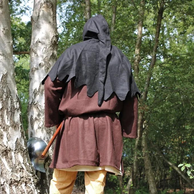 Leonardo Carbone Woollen Chaperon, Black 4 Leonardo Carbone Woollen Chaperon, Black - Image 4