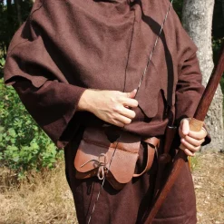 Leonardo Carbone Woollen Chaperon, Brown