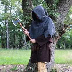 Leonardo Carbone Woollen Chaperon, Grey