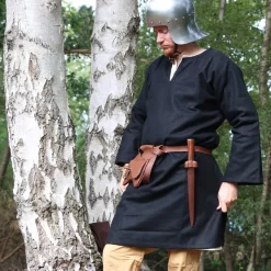 Leonardo Carbone Woollen Tunic Folcart, Black