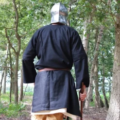 Leonardo Carbone Woollen Tunic Folcart, Black 10 Leonardo Carbone Woollen Tunic Folcart, Black -Medieval Clothing Sales Store woollen tunic folcart black 4