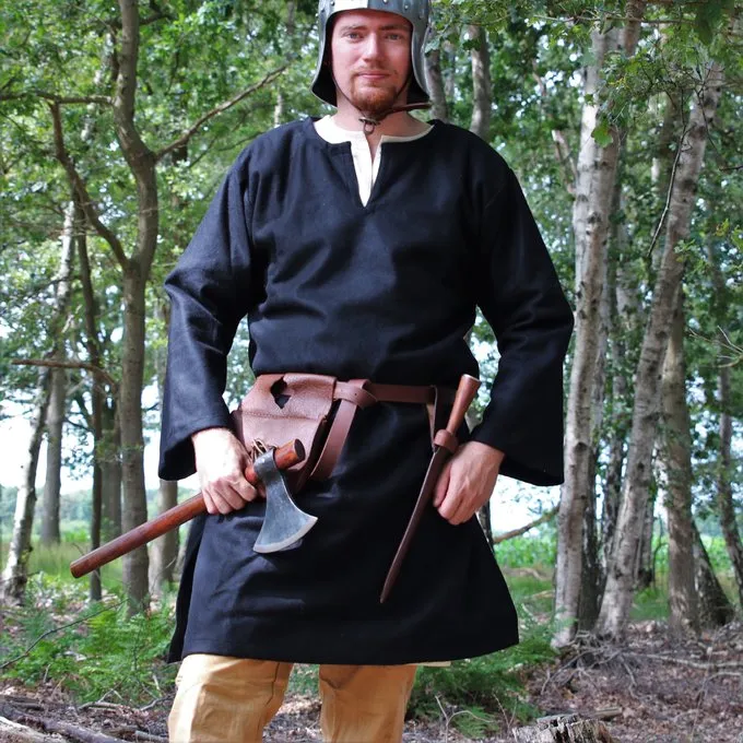 Leonardo Carbone Woollen Tunic Folcart, Black 6 Leonardo Carbone Woollen Tunic Folcart, Black - Image 6