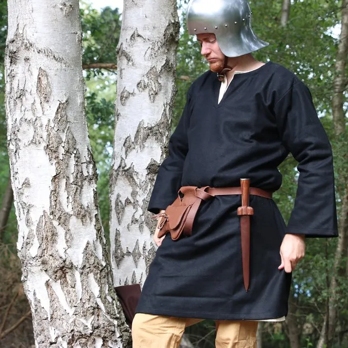 Leonardo Carbone Woollen Tunic Folcart, Black 1 Leonardo Carbone Woollen Tunic Folcart, Black